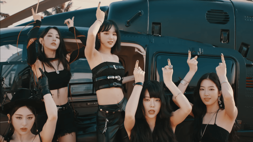 Unforgiven é uma música e o LE SSERAFIM é um grupo – definitivamente